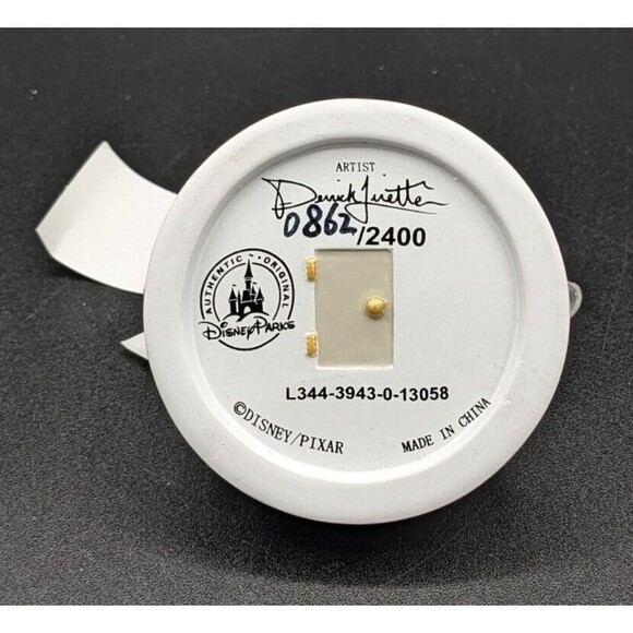 Disney Parks Ear Hat Ornament Knick Knack Snowglobe Nome Sweet Nome Pixar NWT - Picture 3 of 5